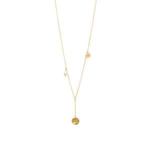 Audrey simple necklace gold