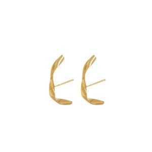 Branch Post Earring Gold Plating