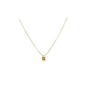Ripple Necklace Gold Plating
