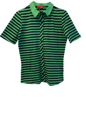 WTG Gwyneth shirt stripe navy/green
