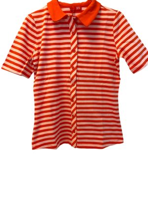 WTG Gwyneth shirt stripe tomate