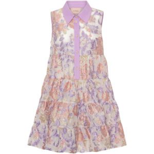 Coco A-line dress, lavender