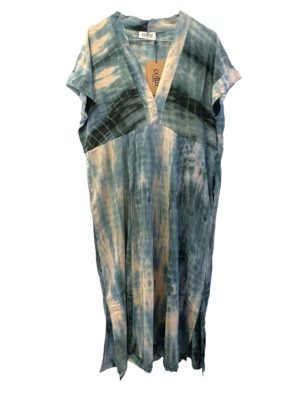 Vintage sarisilk Casual Long dress Fullmoon M/L