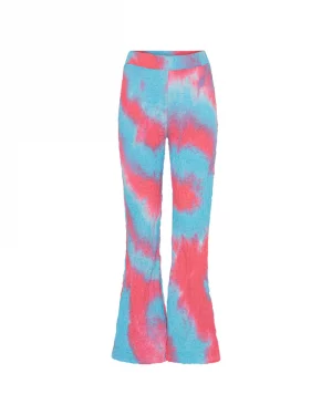 Lucia Trousers pink/blue dipdye