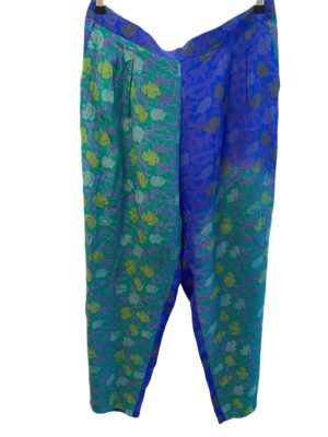 Diva Pants sarisilk Blue/Green XL