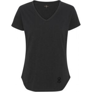 T-Shirt V-neck Black
