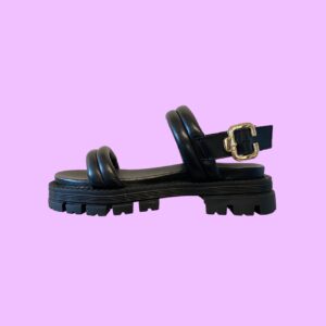 Fly with me sandal black
