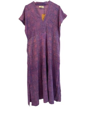 Cofur, sarisilk Casual Long  dress purple S/M