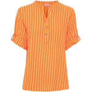 Marta Shirt Orange stripe