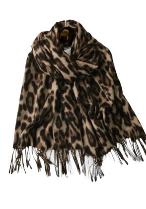 Tørklæde Soft leopard