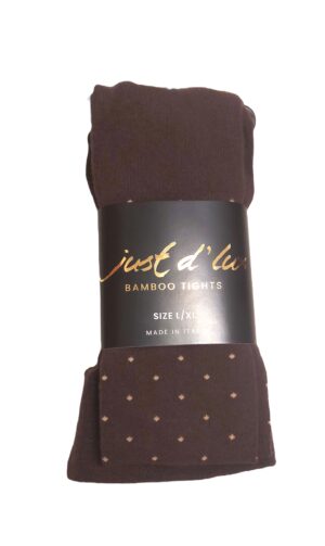Bamboo Tights Just D`Lux, Brown dot