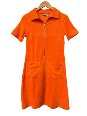 Lovisa frottè dress Orange