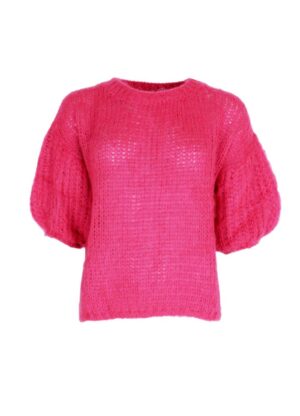 BC Casey puff sleeve knit Pink