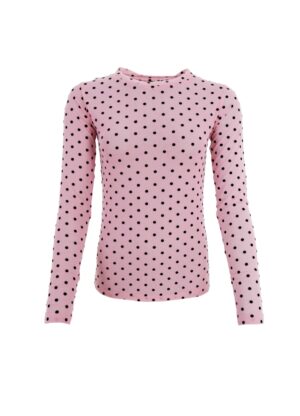 BC Jennie mesh blouse dotted rose